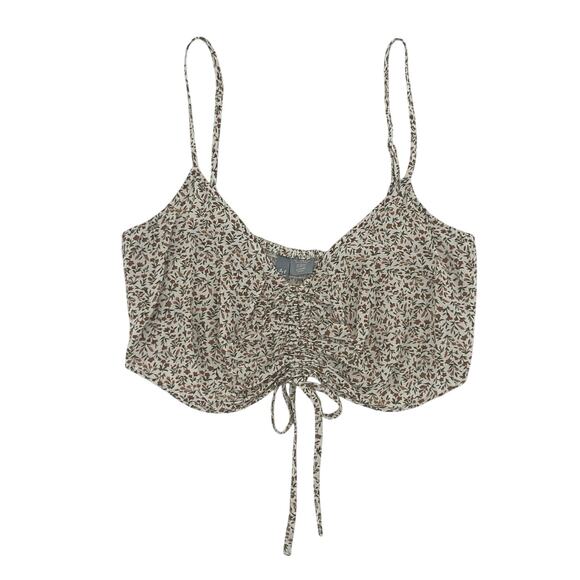 Sky and Sparrow Tops - Sky & Sparrow Floral Cottagecore Cropped Cami Large